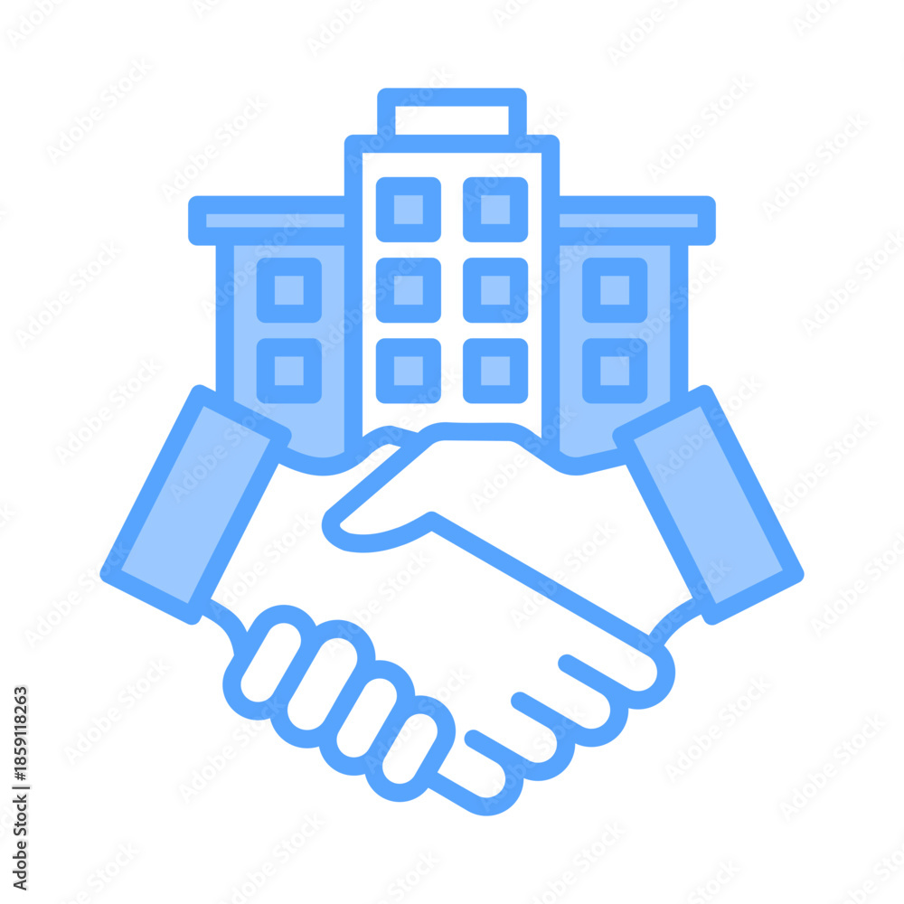 Fototapeta premium Partnership Icon