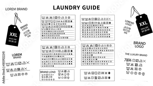 Laundry symbols guide