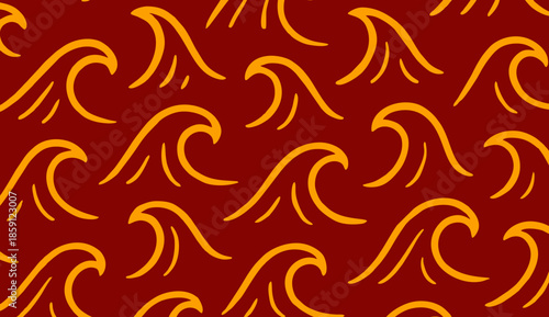 Imlek, ripple wave, Elegant wave pattern ideal for backgrounds, textiles, and decorative surfaces in digital and print design.