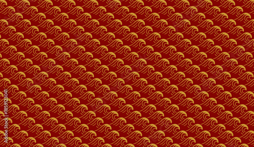 Imlek, ripple wave, Detailed red leather surface, ideal for design, branding, and background applications in fashion and luxury projects.