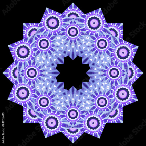 Wallpaper Mural Abstract texture background for design. Stage light and smoke on stage, lighting and spotlights Torontodigital.ca