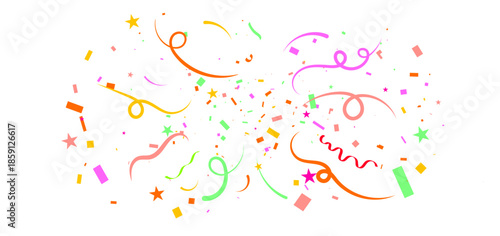 PNG Confetti Brust Celebration colouring confetti frame brust happy moment