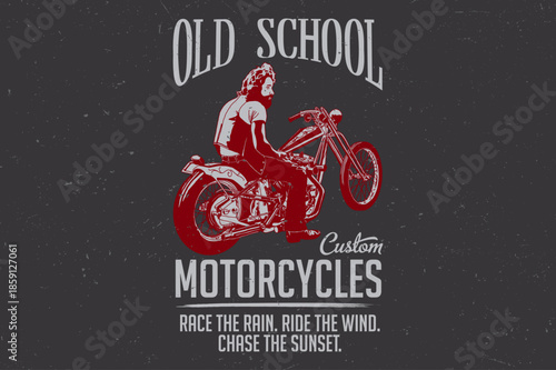 Retro Old School Badge Vector with Traditional Ornamental Details