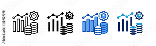 saving icon set multiple style collection