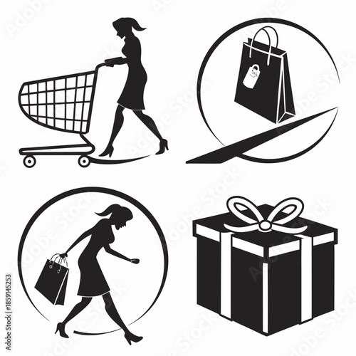 Shopping icons