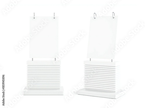 Wallpaper Mural Clear acrylic display stands with base Torontodigital.ca