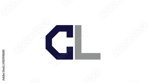CL logo design with dark blue and grey color scheme on white background.