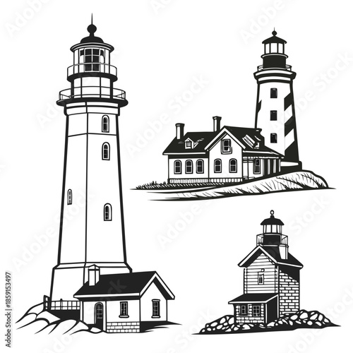 Collection of lighthouses