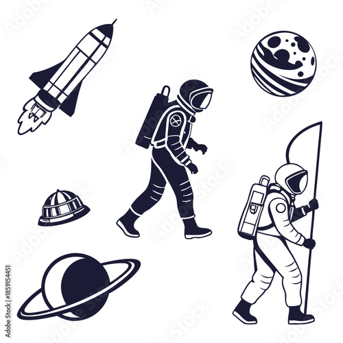 Astronauts and space exploration