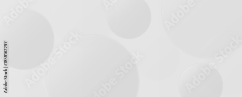 Abstract geometric background with soft white and gray gradient for high tech graphic business background. Template illustration design, web background, wallpaper, desktop, bubbles. vector Eps 10