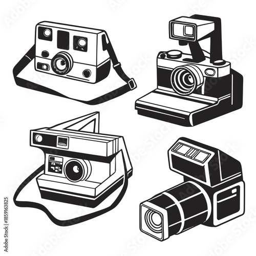 Vintage cameras collection