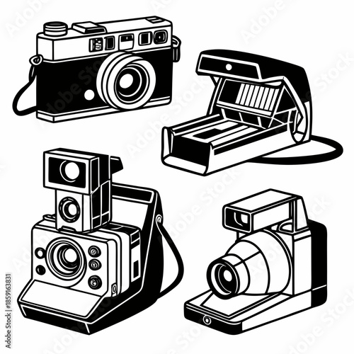 Vintage cameras collection