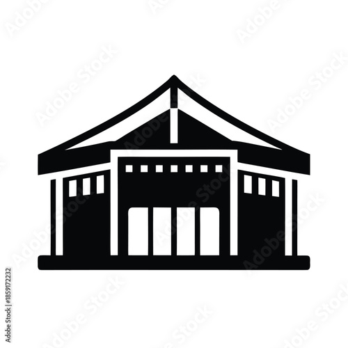 shopping mall exterior background