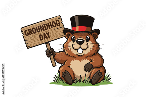 Happy groundhog day celebrations with punxsutawney phil