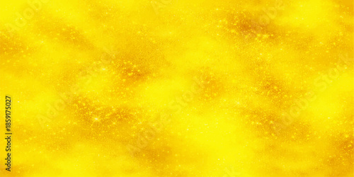 An abstract yellow background features a vintage grunge texture with orange fire bubbles and hot gold light patterns for an artistic heat-inspired wallpaper design