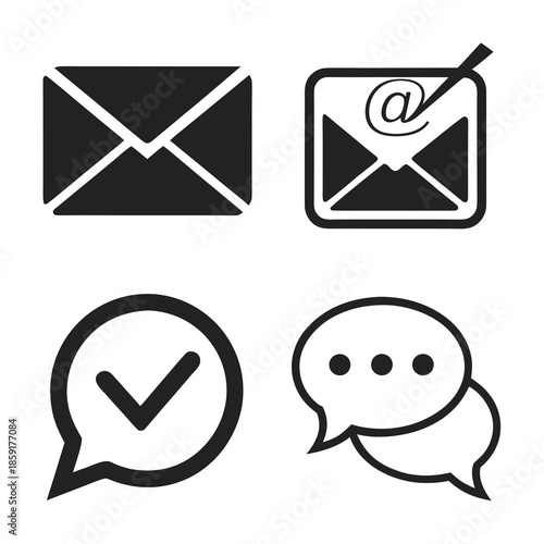 Communication icons