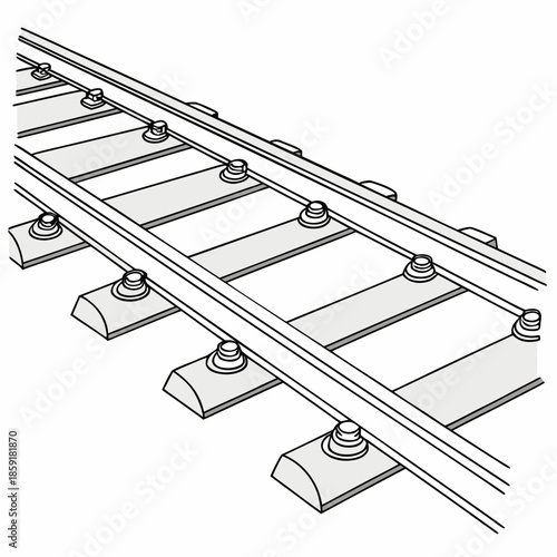 Railway track infrastructure