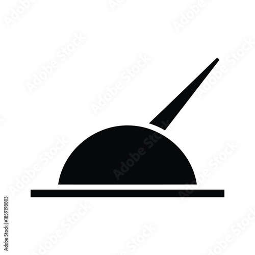 Black Cloche Dish with Serving Lid