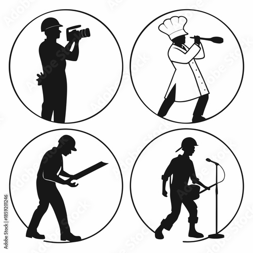 Professional silhouettes