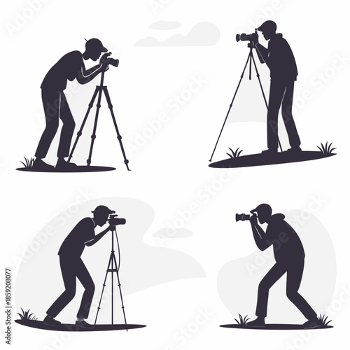 Photographers in action