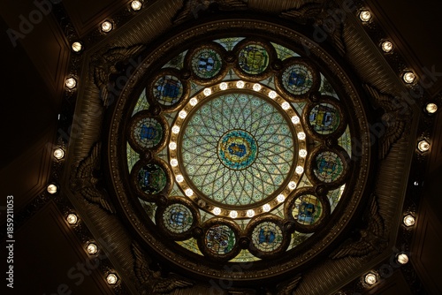 Bild auf Leinwand inside the hagia sophia,Boston House of state,Boston USA