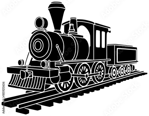 railway illustration transport silhouette travel logo transportation icon train outline vehicle railroad rail passenger speed locomotive station modern subway shape high vector graphic background