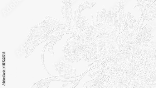 abstract background with flowers