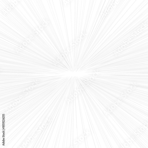 Manga Speed Lines Burst Background, Dynamic Radial Motion Effect