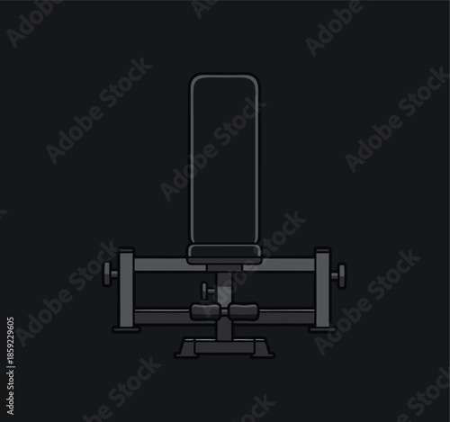 Adjustable Weight Bench for Fitness Training.