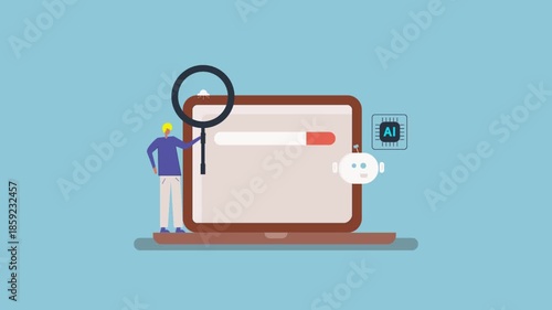 Advance search engine utilizing cloud connected LLM models, AI SEO evolution and digital workflow.