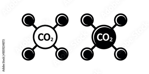 Carbon dioxide molecule structures molecular structure chemistry