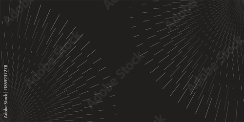 Abstract black lines sound wave signal. Radio or music audio concept.eps10