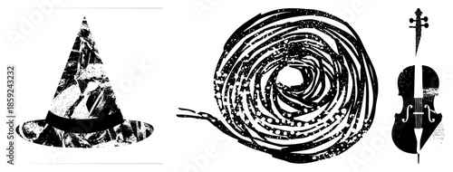 witch hat spiral vortex violin