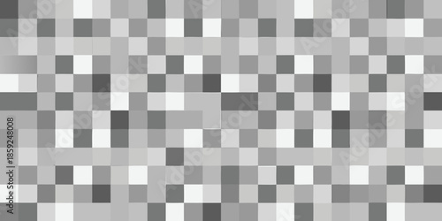 Abstract grayscale pattern of small squares creating a textured background