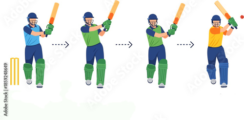 Mastering the Cricket Batting Stroke A Step-by-Step Guide to Proper Technique and Form for Players. Learn the Fundamental Movements of a Perfect Cricket Shot, from Stance to Follow-Through