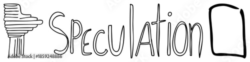 Speculation text with column and document