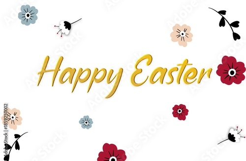 Animation video, Happy Easter.