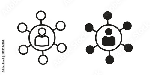 Affiliate marketing icons symbol collection. Vector Illustration. vector icon set.