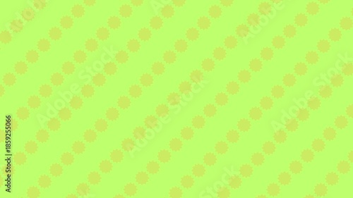 Geometric Green Pattern Background 
