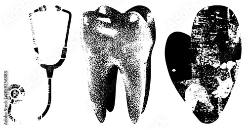 stethoscope tooth dental mask
