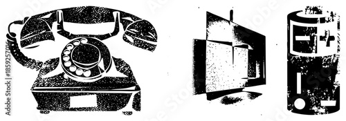 rotary phone computer battery