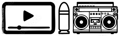 player bullet boombox