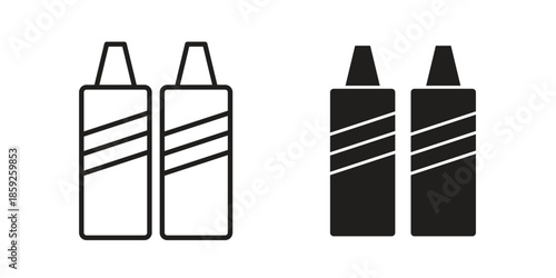 Crayon icons symbol collection. Vector Illustration. vector icon set.