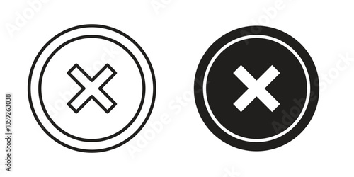 Error icons symbol collection. Vector Illustration. vector icon set.