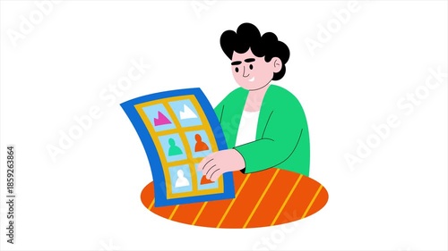 Art Reading  Animation MP4 File