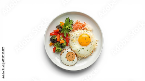 Fried Egg With and Vegetables