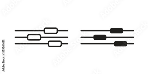 Filter Control icons symbol collection. Vector Illustration. vector icon set.