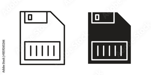 Floppy disk icons symbol collection. Vector Illustration. vector icon set.
