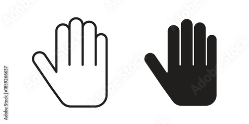 Hand icons symbol collection. Vector Illustration. vector icon set.