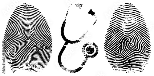 Fingerprint medical identification